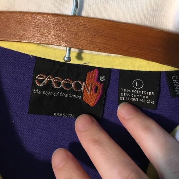 Vintage 80s Sasson Polo Style Shirt - Picture 3 of 4